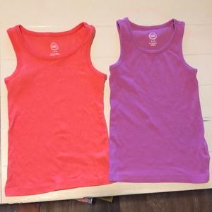 2 Girls Tank tops size Medium